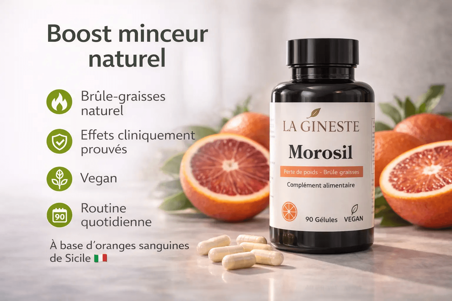 Boost minceur naturel — bénéfices du Morosil®